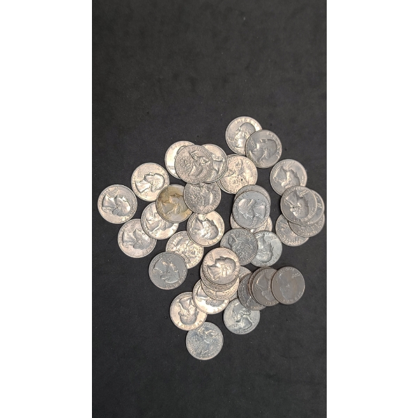United States Bicentennial Copper-Nickel Clad Quarters - Face Value: $10.00