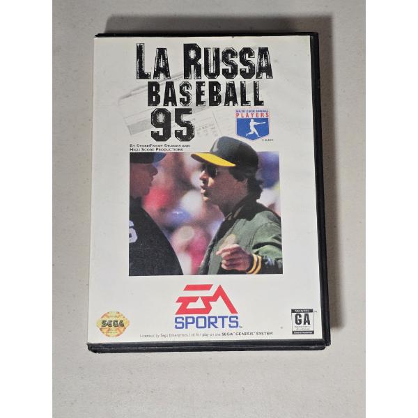 La Russa Baseball 95 (Sega Genesis, 1994) MLB Video Game