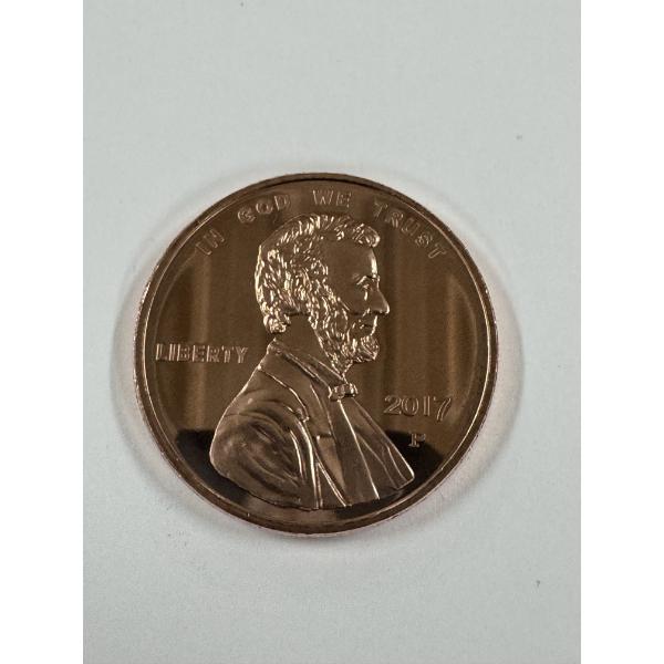 Limited Edition Large Lincoln Cent One Ounce .999 Fine Pure Copper Coin - Exceptional Coin