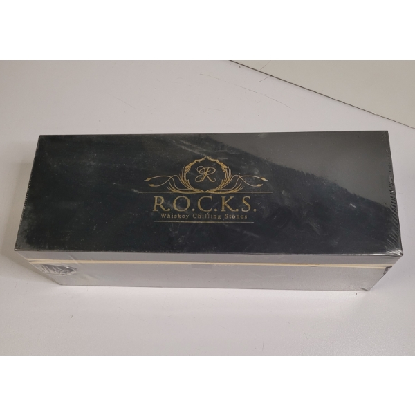 R.O.C.K.S. Whiskey Chilling Stones - New In Sealed Box