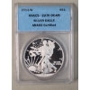 Image 1 : ANACS 2013-W EU70 DCAM ANACS Certified 1 Troy Ounce .999 Fine Silver American Eagle 