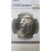 Image 2 : NGC 1776-1976 Type 2 MS 65 Eisenhower Bicentennial Dollar