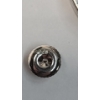 Image 13 : Tiffany Classic Milgrain PT950 Platinum Textured Edge Ring & Platinum Earring Back -Size 9.5- 14.4g