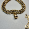 Image 4 : Two 14K Gold Heart Pendants - Total Weight: 2.4g