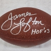 Image 2 : Hand Signed James Lofton Full Size Wilson NFL Football Inscribed "HOF '03"