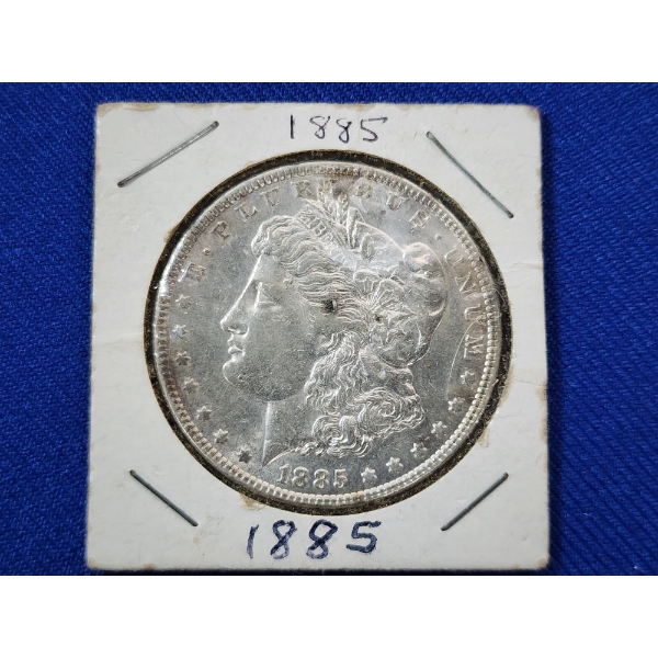 1885 90% Silver Morgan Dollar 