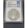 Image 2 : NGC MS70 2021 1 Oz Silver Eagle Round Heraldic Eagle T-1 First Day of Issue