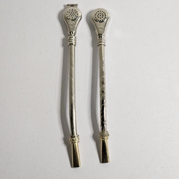 Alpaca Silver Bombillas: Traditional Argentine Metal Straws