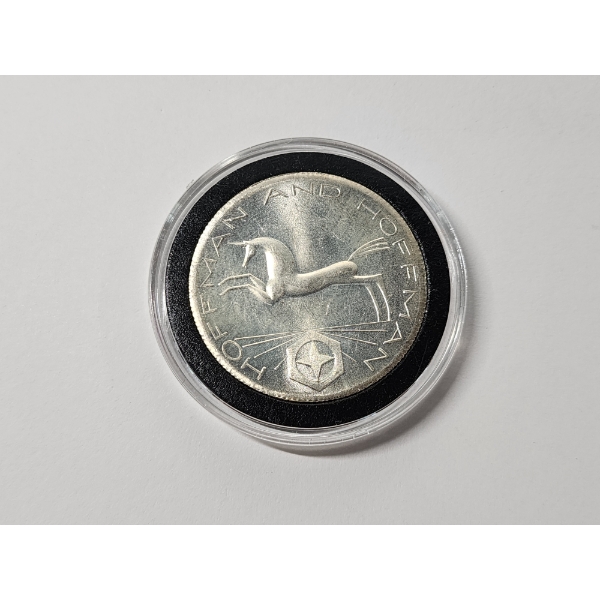 Hoffman and Hoffman 1981-S One Ounce .999+ Fine Silver Round 