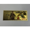Image 1 : GI JOE "100" Dollar Gold Foil Note - Novelty Items - Collectible 