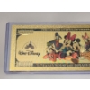 Image 5 : Rare Disney Daisy Duck Gold Foil .999999 - 24K Gold Note In Protective Holder - Mint Condition