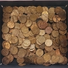 Image 1 : Approx. $2.00 Face Value of Unsearched Assorted Years Lincoln Memorial Cents 