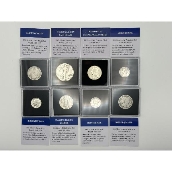 Historical U.S. Silver Coins Mostly 90% Silver - See Desc.