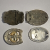 Image 2 : 4 Belt Buckles and a Rootstown Mold & Machine Lighter