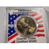 Image 2 : Commemorative 1999 Delaware State Quarter In Holder Certified MS 65