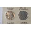 Image 4 : The Historic Buffalo Nickel Mint Mark Collection & Collectible 1936 Black Ruthenium Buffalo Nickel 