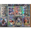 Image 4 : Large Lot of 28 Asstd Veteran Parallel Football Trading Cards- Near Mint -Elway, Brady, Vick & More!