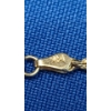 Image 2 : 14K Gold Twisted Rope Necklace - Size 9 - Weight: 8.5g