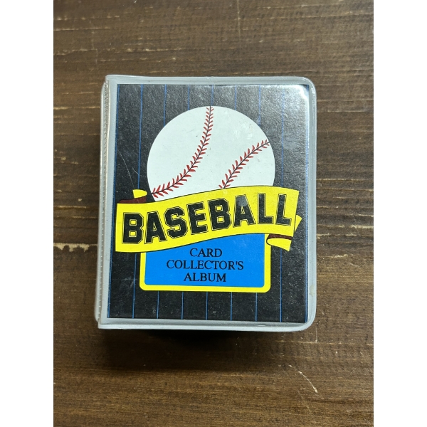 Sports Card Collectors Album - Braves - Rangers - Cleveland Indians 