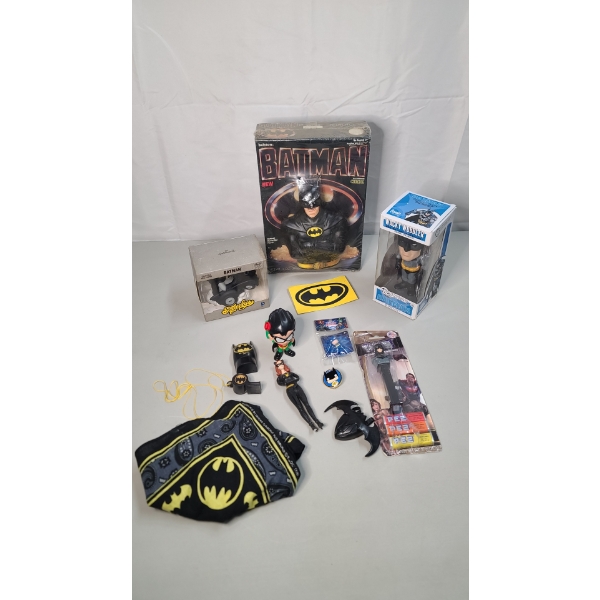 Assorted Batman Collectibles 