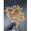 Image 4 : Assorted Coins - A few Wheat Pennies (pictured on the left - FV $0.22) + Assorted Copper Pennies