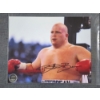 Image 1 : Autographed Boxer & Pro Wrestler Butter Bean 8" X 10" Photograph Certified By Pro Wrestling Tees