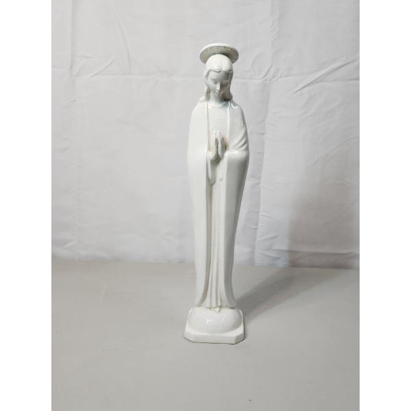 Vintage Goebel Hummel White Mary Madona Praying Figurine 