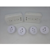Image 1 : Two USB Wall Outlet Plugs, & Four Wifi Smart Plugs