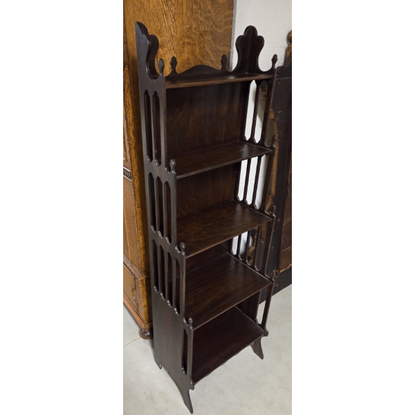 *Pick Up At Mantua Home-No Shipping Available* Amazing 1940's Hand Carved Fret Work 17''x9''x54'' Di