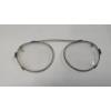 Image 2 : Vintage Clip On Glasses With Leather Storage Case 