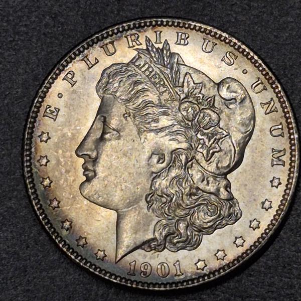 1901 O  Morgan Silver Dollar  - AU Condition Estimate - See Pics