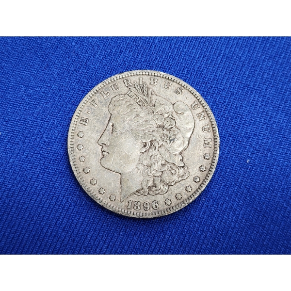 1896 90% Silver Morgan Dollar