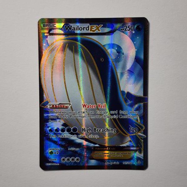 Wailord EX 147/160 Holo Rare Pokemon Trading Card 