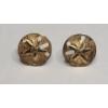 Image 2 : (2) Pairs Of 14K Yellow Gold Studback Earrings - Total Weight: 1.1g