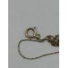 Image 5 : 10K Heart Necklace with Diamonds - Knotted - 2.3 Grams 