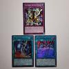 Image 1 : Three Assorted Holo Rare Yu-Gi-Oh Trading Cards