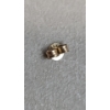 Image 5 : 14K Gold Pendant With White Stone & 14K Gold Earrings With Red Stones - Total Weight: 2.1g