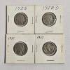 Image 1 : 1925, 1928-D, 1937, And 1937 Buffalo Nickels