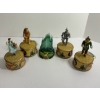 Image 1 : Enesco Music Boxes - Dorothy - Lion - Tin Man - Scarecrow - Emerald City Figurine