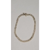 Image 2 : 10K Yellow Gold "S" Link 8" Tennis Bracelet With Diamonds - Weight: 6.5g