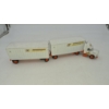Image 2 : TOY COLLECTIBLE TRACTOR TRAILERS - 4 Pcs - TANDEM RIG - CONWAY CENTRAL EXPRESS By TOMKIN - SEE PICS