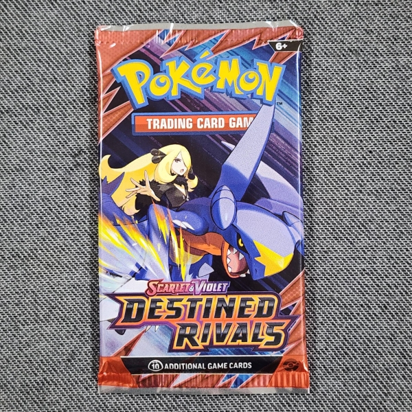 SEALED Pokemon Scarlet & Violet Destined Rivals 10 Card Booster Pack ~ Guaranteed Rare in Each Pack!
