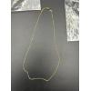 Image 3 : 6 Gold- Colored Chains with clasps - Simple Necklace Chain - Great Shape 