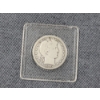 Image 6 : Lot of Two United States Silver Barber Coins - 1897 Quarter & 1915-S Half Dollar - $0.75 Face Value
