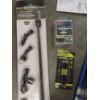 Image 4 : All Brand New- Two Ryobi 18v Area Lights, Digital Inflator Gauge, Pump Sprayer Wand, Ryobi Bits & Mo