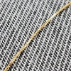 Image 2 : 14K Yellow Gold Rope Necklace Weighing 1.1 Grams