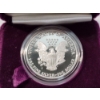 Image 3 : 1989 American Silver Eagle - 1 oz .999 Fine Silver - In Original Box with CoA