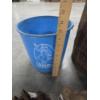 Image 7 : Vintage Collectables Including Small Wood Barrel, Plastic Paint Pail, Corn Knife, Oil Cans, Leather 