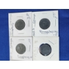 Image 4 : x8 Assorted Years & Mintmark Wartime Germany 10-Reichspfenning Coins Including 1939 Bronze