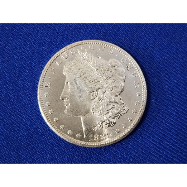 1880-S 90% Silver Morgan Dollar	